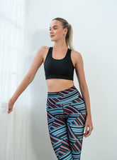 HERA - HELIX SPORTS BRA - BLACK - VECTOR SPORTSWEAR